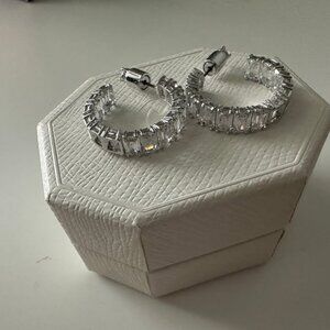 Swarovski Hoop Earrings